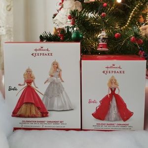 🎄Holiday Barbie Ornaments (2013, 2014, 2015)